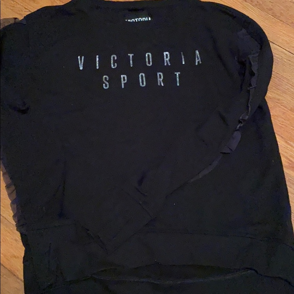 VS hoodie and shorts